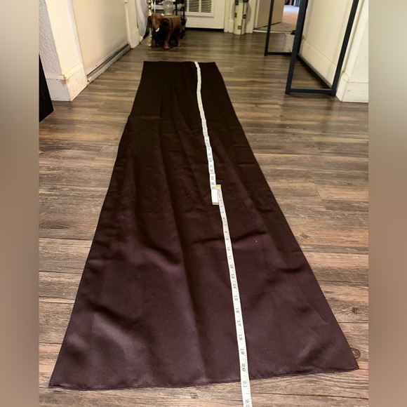 David’s Bridal Brown Satin Wrap 80 inch - Picture 5 of 7